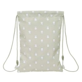 Bolsa Mochila con Cuerdas Miffy Niebla Gris 26 x 34 x 1 cm