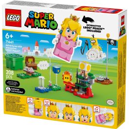 LEGO 71441 Super Mario Las Aventuras de LEGO Peach Interactivo - Juguete Princesa