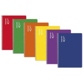 Bloc Escolofi Tapa Dura 4º 50H Liso 70G Azul (Set de 5) Precio: 13.50000025. SKU: B1B3L8XVMX