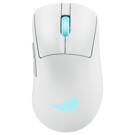 Asus ROG Keris II Origin WHT Ratón Gaming Mano Derecha RF Wireless + Bluetooth + USB Óptico 42000 DPI Blanco 90MP04A0-BMUA10 Precio: 153.49999984. SKU: B1CFBJPLRN