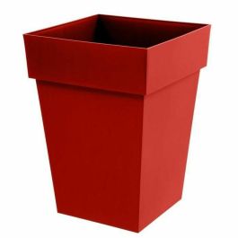 EDA Maceta toscana cuadrada mediana - 39 x 39 x H 53 cm - 51 L - Rojo rubí Precio: 38.59000002. SKU: B16W5XP492