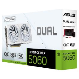 ASUS RTX5060-O8G-WHITE Tarjeta Gráfica GeForce RTX 5060 8GB GDDR7 Blanco