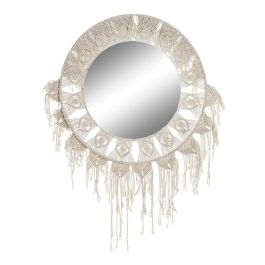 Espejo Boho DKD Home Decor Blanco 2 x 75 x 75 cm Precio: 95.18586. SKU: S3014001