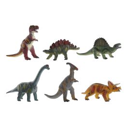 DKD Home Decor Juguete de Dinosaurios Infantil Blando PVC Multicolor - Ideal para Niños - Medidas 12.5x27x36cm - Pack de 6 Unidades Surtidas Precio: 60.99000039. SKU: S3014327
