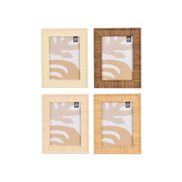 Giftdecor Portafoto Rayado 13x18 cm - Madera MDF y Vidrio, Colores Beige, Crema, Marrón (24 Unidades) Giftdecor Portafoto Rayado 13x18 cm - Madera MDF y Vidrio, Colores Beige, Crema, Marrón (24 Unidades)