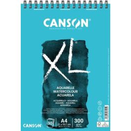 Canson Bloc Dibujo Acuarela XL Aquarelle Grano Fino DIN A4 21x29,7 cm 30 Hojas 300 gr/m2 Papel Blanco Natural Precio: 8.49999953. SKU: B1JKGTPG9A