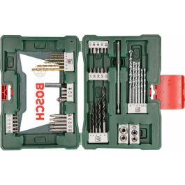 BOSCH BOS3165140751544 - Juego de brocas y taladros TiN V-Line de 48 piezas con vástago magnético