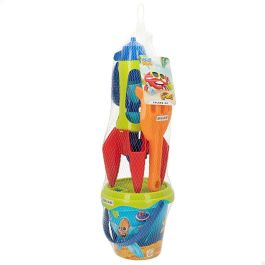 Set de Juguetes de Playa Colorbaby Cohete Polipropileno (25 Unidades)