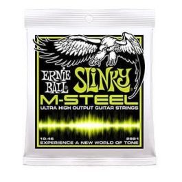 Ernie Ball Juego Cuerdas Guitarra Eléctrica Slinky M-Steel 10-46 Precio: 17.5000001. SKU: B1FQLG4QW9