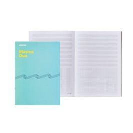 Bloc De Musica Additio Duo 8 Pentagramas A4 Con Cuadricula Inferior Para Anotaciones Precio: 2.94999952. SKU: B1DFCREBMD