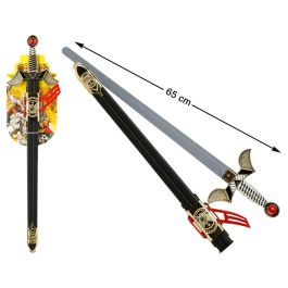 Espada Medieval con Efecto Envejecido - 65 cm para Disfraz de Soldado o Guerrero Vikingo, Accesorio para Recreaciones Históricas y Mercados Medievales Precio: 2.50000036. SKU: S1129863