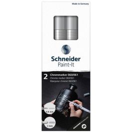 Schneider Rotulador Metálico Cromado Paint-It 2 Chrome, efecto espejo, puntas 0.8 mm y 2 mm, estuche de 2 unidades Precio: 10.69000031. SKU: B1DMKSRDMZ