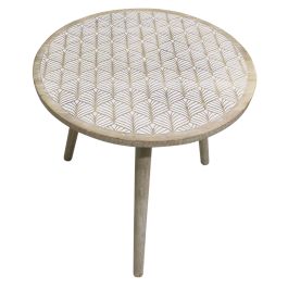 DKD Home Decor Pikoh Mesita Auxiliar Marron 50.5 x 47.5 x 50.5 cm Precio: 40.88999948. SKU: B1G7Y3EH6G