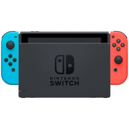 Nintendo Switch Consola con Joy-Con Rojo Neón y Joy-Con Azul Neón 45496453596