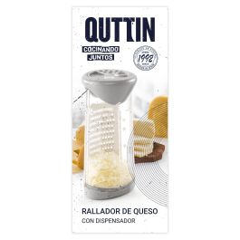 Rallador de Queso con Dispensador Quttin (12 Unidades) Rallador de Queso con Dispensador Quttin (12 Unidades)