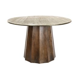 DKD Home Decor Mesa Comedor Beige Marron Mango Marmol 120 x 120 x 78 cm Precio: 749.98999966. SKU: B15HNNJZRC