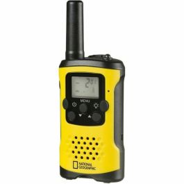 National Geographic BRE4007922076201 Walkie-Talkies infantiles con largo alcance de 6 km y función manos libres