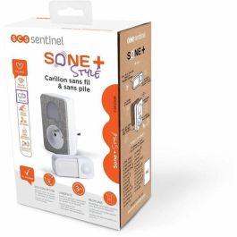SCS Sentinel CSF0108 Timbre Inalámbrico SONE + Stylish - Sin Batería y con Toma Eléctrica Integrada