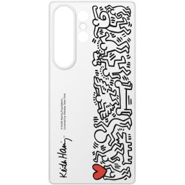 Samsung EF-MS938 Flipsuit Case para Galaxy S25 Ultra, funda protectora de fácil aplicación, multicolor y blanco