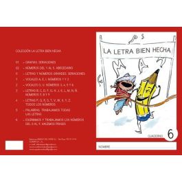 Cuaderno Rebost (Cas.) La Letra Bien Hecha Mayusculas Nº 6 (Set de 5) Precio: 7.7900004. SKU: B18FBVGQ62