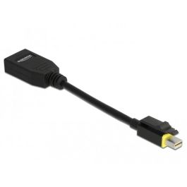 Delock Adaptador Mini DisplayPort a DisplayPort 1.4, 32.4 Gb/s, HDCP 1.4/2.2, Cierre de Seguridad, 0.15 m Precio: 36.79000039. SKU: B137NV4S2N