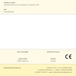 Philips Cebador S2 4-22 para lámparas fluorescentes 110-130V/220-240V
