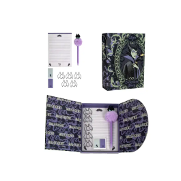 Cerdá Set de Papelería Disney Villanas 15.0 x 21.0 x 3.5 cm