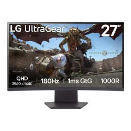 LG 27GS60QC Monitor Gaming Curvo 27" QHD (2560x1440) 180Hz 1ms IPS 1000R FreeSync G-SYNC HDR10 Negro