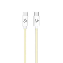 Cable USB-C Celly USBCUSBCCOTTYL Amarillo 1,5 m Precio: 7.49999987. SKU: B189LKFRX9