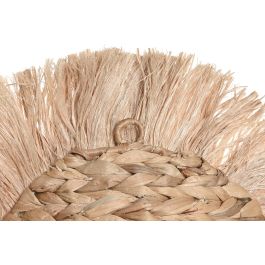 DKD Home Decor Decoración Pared Kids Jacinto de agua Natural León 42x42x6 cm (2 Unidades)