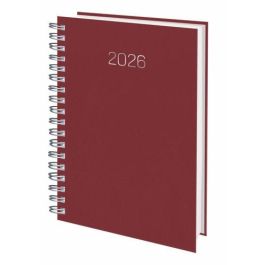 Agenda Anual (2026) Edeusto Positano Wire-O Tapa Dura D13 166X240 D/P Burdeos (032) Precio: 17.5000001. SKU: B16YYRE6EX