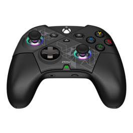 MSI FORCE PRO W CONTROLLER Negro Gamepad Inalámbrico/Alámbrico USB 2.0 para Android, PC, Xbox One S/X, Series S/X - S10-43G0130-C54 MSI FORCE PRO W CONTROLLER Negro Gamepad Inalámbrico/Alámbrico USB 2.0 para Android, PC, Xbox One S/X, Series S/X - S10-43G0130-C54