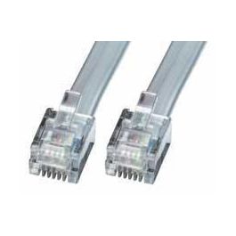 Lindy Cable RJ12 6P6C de 2m, para dispositivos de telecomunicaciones, con contactos bañados en oro Precio: 7.9984993. SKU: B1BBCN222F