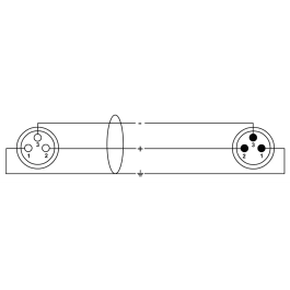 Cordial Cable De Micrófono Xlr 10 M