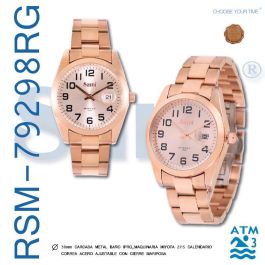 SAMI Reloj Unisex con Fecha 12 Nos 3ATM IPRG, Correa Acero Inoxidable Precio: 25.3253. SKU: B1HS65EJJK