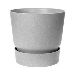 Maceta redonda ELHO Greenville 25 - Exterior - Ø 24.48 x H 23.31 cm - Hormigón vivo gris Precio: 25.69000005. SKU: S7148979