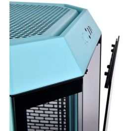 Thermaltake The Tower 300 Micro Torre PC Turquesa - Caja para Placas Base Micro ATX / Mini-ATX con Panel de Vidrio Templado