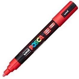 POSCA Marcador PC-5M No Permanente Punta Bala 1,8 - 2,5 mm Rojo Precio: 3.50000002. SKU: BIX152736000
