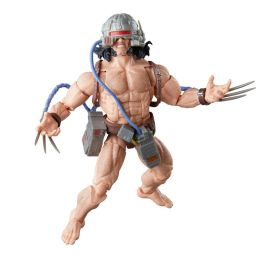 Hasbro Marvel Legends Wolverine (Weapon X) Figura Coleccionable 15 cm con 3 Accesorios, Diseño Cómics X-Men