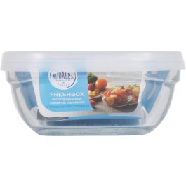 Duralex Fiambrera Transparente Freshbox 15 cm x 10 cm x 4 cm (12 Unidades)