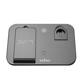 Veho The DS-7 Qi Wireless universal multi-charging station has a compact foldable design.