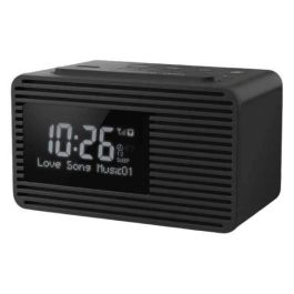 Panasonic RC-D8EG-K Radio Despertador DAB+ con Función de Repetición Negro
