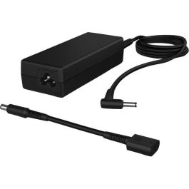HP Adaptador de Carga Smart AC Original 90W 19V con Conector 4.5mm(F)-7.4mm(M) para Portátiles y Tablets HP Business