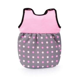 Reig Set de Cuidados para Muñeca Bebé, Juego de 11 Piezas Accesorios Rosa/Gris para Fomentar el Juego de Rol en Niños de 3+ Años