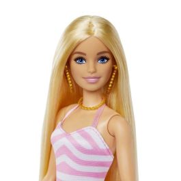 Barbie Hpl73 Muñeca The Movie Día de Playa en Malibú, Rubia, con Traje de Baño Rosa Veraniego y Accesorios. Barbie Hpl73 Muñeca The Movie Día de Playa en Malibú, Rubia, con Traje de Baño Rosa Veraniego y Accesorios.