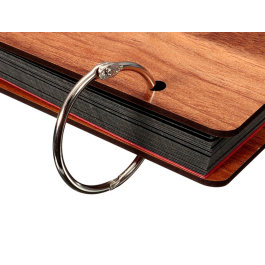 Liderpapel Anilla Bisagra Niquelada Metálica Diámetro 20 mm Caja 20 Unidades