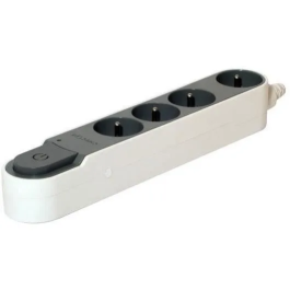 Chacon Protector contra sobretensiones 4x16A con interruptor de color gris Precio: 29.49999965. SKU: B1F8M5SGWE