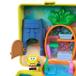 Mattel Cofre Bob Esponja Polly Pocket Jkc84, 7 Accesorios, +4 Años