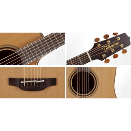 Takamine Guitarra Electro Acústica Dreadnought Cutaway