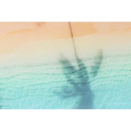 DKD Home Decor Glass art 2c25 Cuadro Item Home Azul Beige 150 x 100 x 0.4 cm